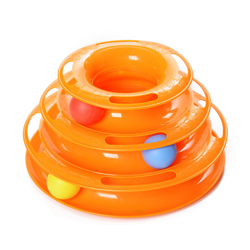 Cat toy tower of tracks best sale