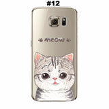 Adorable Transparent and Thin Animals Covers for Samsung Galaxy and Edge - Free + Shipping