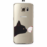 Adorable Transparent and Thin Animals Covers for Samsung Galaxy and Edge