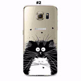 Adorable Transparent and Thin Animals Covers for Samsung Galaxy and Edge - Free + Shipping