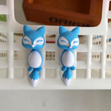 Cute Fox Stud Earrings for Girls