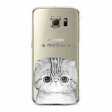 Transparent Soft Samsung Galaxy Back Cover
