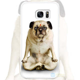 Pug Yoga Meditation Cover for Samsung Galaxy Phone