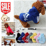 Soft Cotton Dog Coats. 7 Colors XS-4XL
