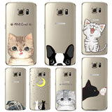 Adorable Transparent and Thin Animals Covers for Samsung Galaxy and Edge